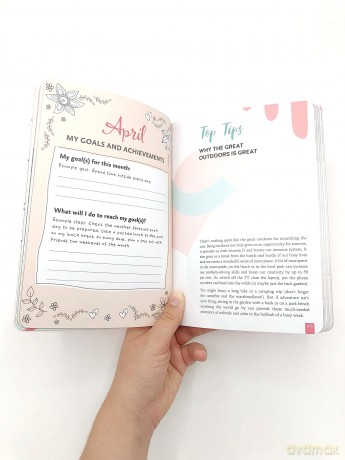 My Life Tracker: A Habit Journal to Help You Map Out and Manage Your Life - Anna Barnes [KALENDARZ]