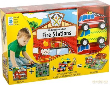 My Little Book about Fire Stations (My Little Village) [KSIĄŻKA]