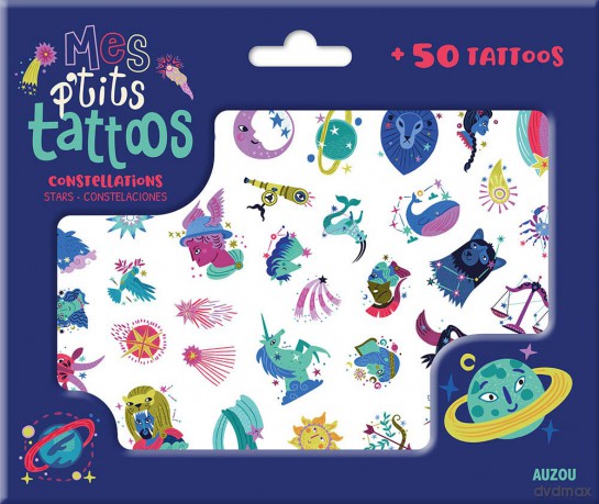 My Little Tattoos Stars - Paula MC GLOIN [KSIĄŻKA]
