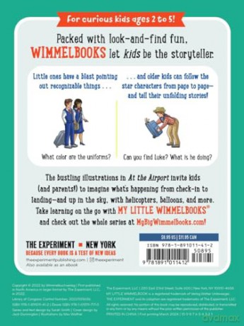 My Little Wimmelbook At the Airport: A Look-And-Find Book (Kids Tell the Story) (My Big Wimmelbooks) - Walther [KSIĄŻKA]