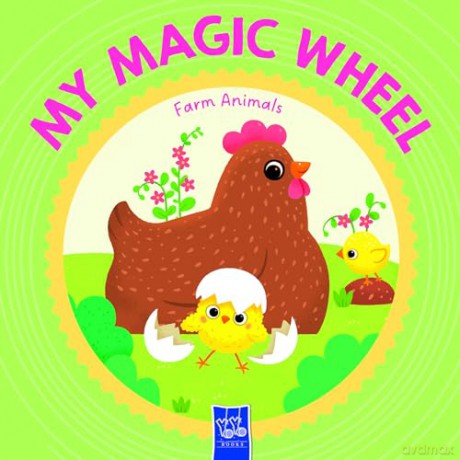My Magic Wheel: Farm Animals - Yoyo Books [KSIĄŻKA]