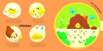 My Magic Wheel: Farm Animals - Yoyo Books [KSIĄŻKA]