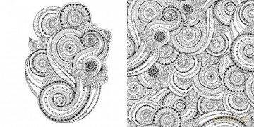 My Magical Oasis: Art Therapy Colouring Book for Creative Minds: Art Therapy Coloring Book for Creative Minds - Eglantine de La Fontaine [KSIĄŻKA]