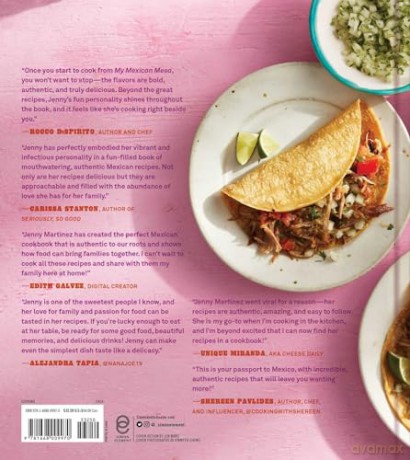 My Mexican Mesa, Y Listo!: Beautiful Flavors, Family Style (A Cookbook) - Jenny Martinez [KSIĄŻKA]