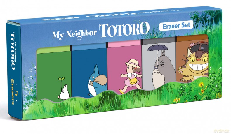 My Neighbor Totoro Eraser Set: (Box of Erasers Featuring Japanese Animation, Cute Eraser Set with Hayao Miyazaki Movie Artwork) (Studio Ghibli) - Studio Ghibli [KALENDARZ]