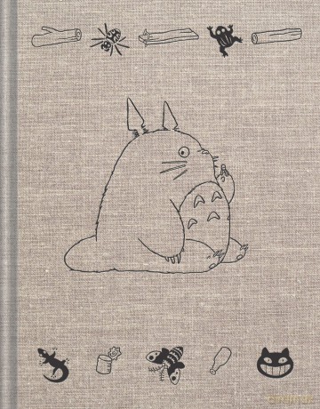My Neighbor Totoro Sketchbook: (Japanese Animation Blank Journal, Notebook with Hayao Miyazaki Movie Artwork) - Studio Ghibli [KSIĄŻKA]