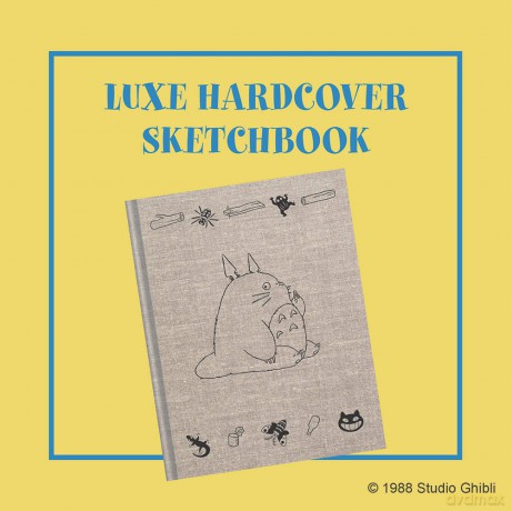 My Neighbor Totoro Sketchbook: (Japanese Animation Blank Journal, Notebook with Hayao Miyazaki Movie Artwork) - Studio Ghibli [KSIĄŻKA]