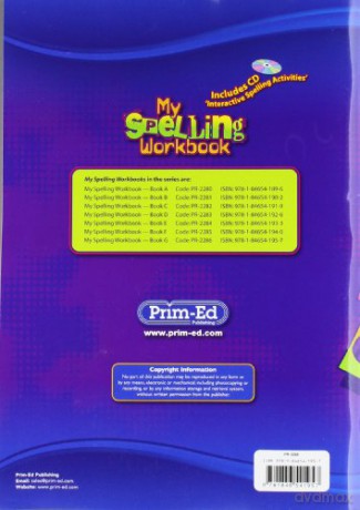 My Spelling Workbook G (Spelling Workbooks) [KSIĄŻKA]