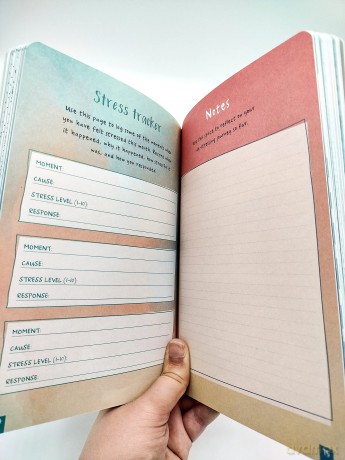 My Stress Tracker: A Journal to Help You Map Out and Manage Your Stress Levels - Anna Barnes [KALENDARZ]