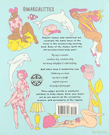 My Vag: A Rhyming Coloring Book (Gift) - Margalit Cutler [KSIĄŻKA]