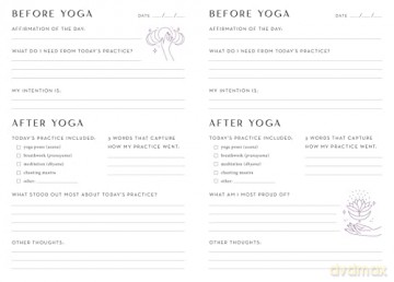 My Yoga Journey (Yoga with Kassandra, Yoga Journal): A Guided Journal - Kassandra Reinhardt [KALENDARZ]