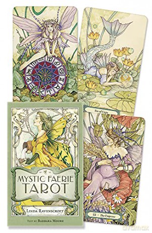 Mystic Faerie Tarot Deck - Barbara Moore [KSIĄŻKA]