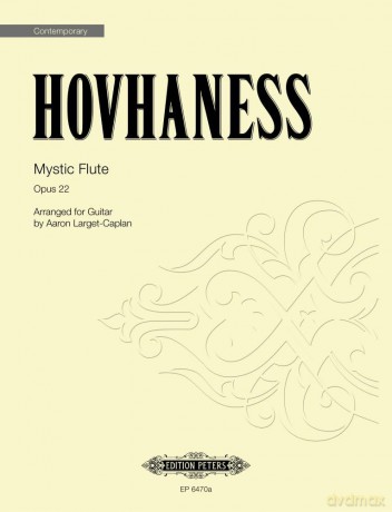 Mystic Flute (Arranged for Guitar): Sheet (Edition Peters) - Alan Hovhaness [KSIĄŻKA]