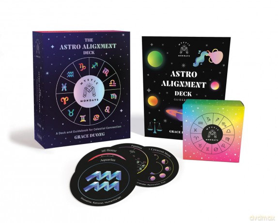 Mystic Mondays: The Astro Alignment Deck: A Deck and Guidebook for Celestial Connection - Grace Duong [KSIĄŻKA]