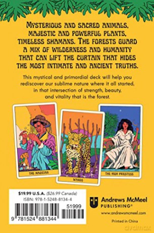 Mystical Forest Tarot: A 78-Card Deck and Guidebook - Cecilia Lattari [KSIĄŻKA]