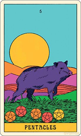 Mystical Forest Tarot: A 78-Card Deck and Guidebook - Cecilia Lattari [KSIĄŻKA]