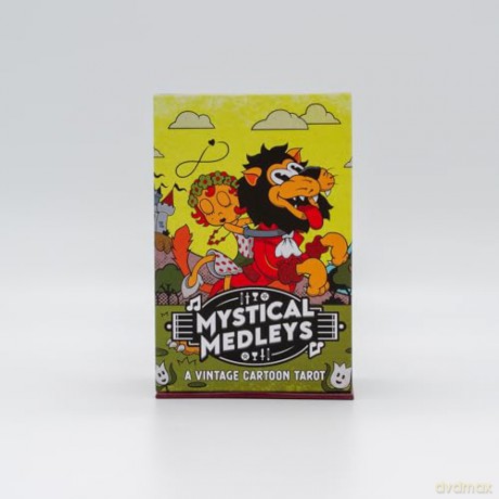 Mystical Medleys: A Vintage Cartoon Tarot - Nemons [KSIĄŻKA]