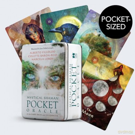 Mystical Shaman Pocket Oracle Cards: A 64-Card Deck and Guidebook - Alberto Villoldo [KSIĄŻKA]
