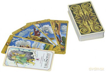 Mystical Tarot: 78 Full Colour Cards and Instruction Booklet - Giuliano Costa [KSIĄŻKA]