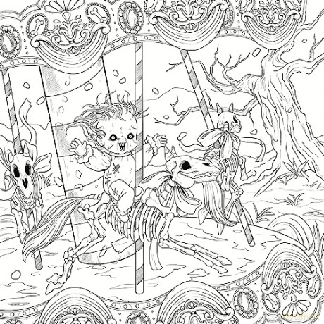 Mythogoria: Darkest Desires: A Gothic Romance Coloring Book - Fabiana Attanasio [KSIĄŻKA]