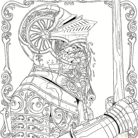 Mythogoria: Darkest Desires: A Gothic Romance Coloring Book - Fabiana Attanasio [KSIĄŻKA]