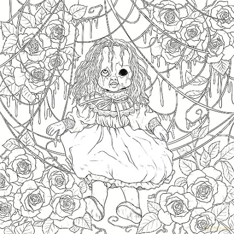 Mythogoria: Darkest Desires: A Gothic Romance Coloring Book - Fabiana Attanasio [KSIĄŻKA]