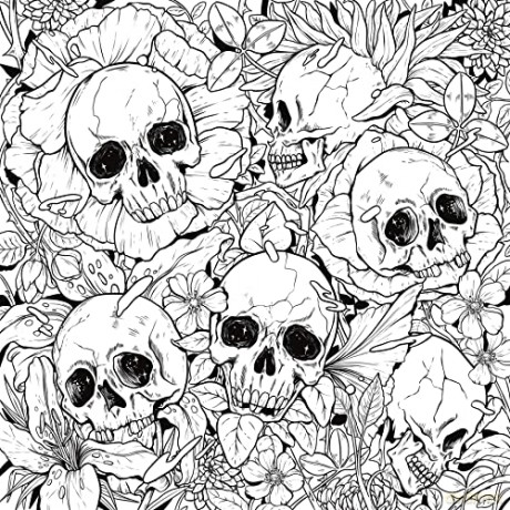 Mythogoria: Night Terrors: A Darkly Beautiful Horror Coloring Book - Fabiana Attanasio [KSIĄŻKA]