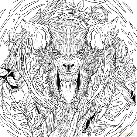 Mythogoria: Night Terrors: A Darkly Beautiful Horror Coloring Book - Fabiana Attanasio [KSIĄŻKA]