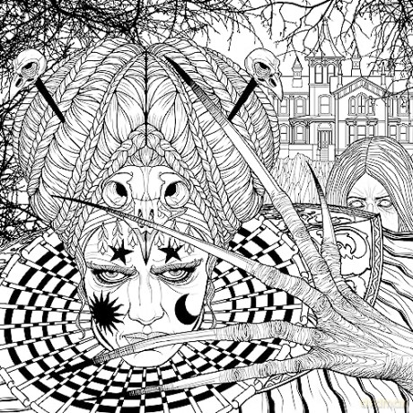 Mythogoria: Nightmare Cabaret: A Dazzling Horror Coloring Book - Fausto Bianchi [KSIĄŻKA]
