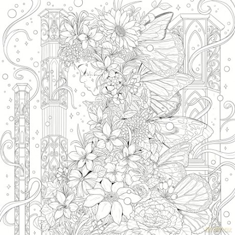 Mythographic Color and Discover: Fairy Wonderland: An Artist's Coloring Book of Magical Spirits - Fabiana Attanasio [KSIĄŻKA]
