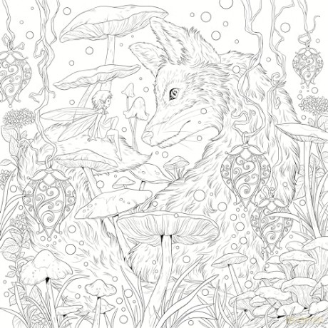 Mythographic Color and Discover: Fairy Wonderland: An Artist's Coloring Book of Magical Spirits - Fabiana Attanasio [KSIĄŻKA]