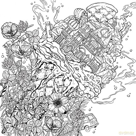 Mythographic Color and Discover: Frozen Fantasies: An Artist's Coloring Book of Winter Wonderlands - Attanasio [KSIĄŻKA]