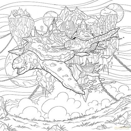 Mythographic Color and Discover: Illusion: An Artist's Coloring Book of Mesmerizing Marvels - Diego Vaisberg [KSIĄŻKA]