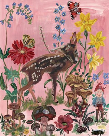 Nathalie Lété: Bambi 1,000-piece Puzzle (Artisan Puzzle) - Nathalie Lété [KSIĄŻKA]
