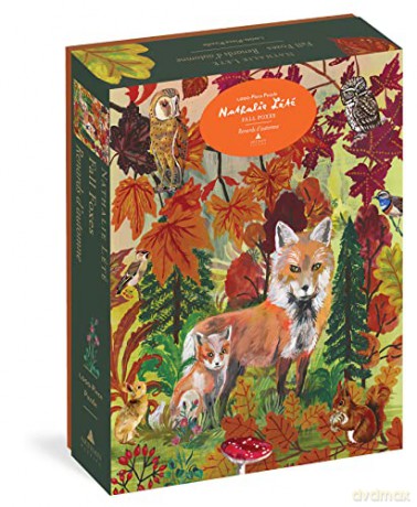 Nathalie Lété: Fall Foxes 1,000-Piece Puzzle (Artisan Puzzle) - Nathalie Lété [KSIĄŻKA]