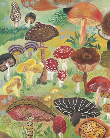 Nathalie Lété: Mushrooms 1,000-piece Puzzle (Artisan Puzzle) - Nathalie Lété [KSIĄŻKA]