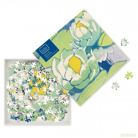 National Galleries Scotland - Mabel Royds - Water Lilies: 1000 Piece Jigsaw - Flame Tree Studio [PUZZLE]