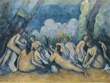 National Gallery 1000 Piece Jigsaw Puzzle - Bathers (Les Grandes Baigneuses) - Made In The UK - Incredibly Detailed - Hi-def Image - 100% Recycled Puzzle Board [PUZZLE]