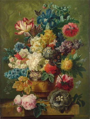 National Gallery 1000 Piece Jigsaw Puzzle - Flowers in a Vase - Made In The UK - Incredibly Detailed - Hi-def Image - 100% Recycled Puzzle Board [PUZZLE]