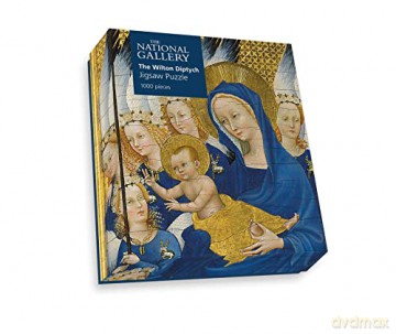 National Gallery 1000 Piece Jigsaw Puzzle - Richard II Presented To The Virgin And Child - Made In The Uk - Incredibly Detailed - Hi-def Image - 100% Recycled Puzzle Board [PUZZLE]