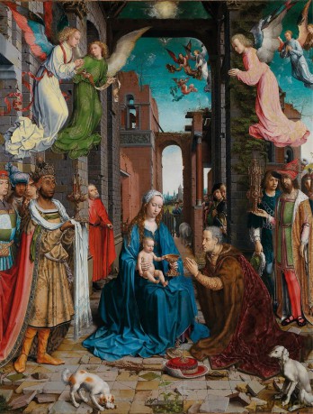 National Gallery 1000 Piece Jigsaw Puzzle - The Adoration of the Kings - Made In The UK - Incredibly Detailed - Hi-Def Image - 100% Recycled Puzzle Board [PUZZLE]