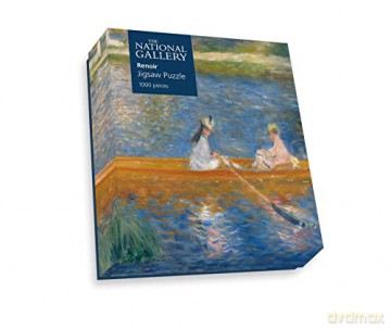 National Gallery 1000 Piece Jigsaw Puzzle - The Skiff (La Yole) By Pierre-Auguste Renoir - Made In The UK - Incredibly Detailed - Hi-Def Image - 100% Recycled Puzzle Board [PUZZLE]