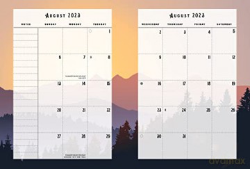 National Parks 2024 Weekly Planner: July 2023 - December 2024 - Editors of Rock Point [KALENDARZ]