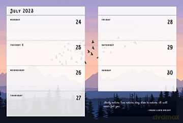 National Parks 2024 Weekly Planner: July 2023 - December 2024 - Editors of Rock Point [KALENDARZ]