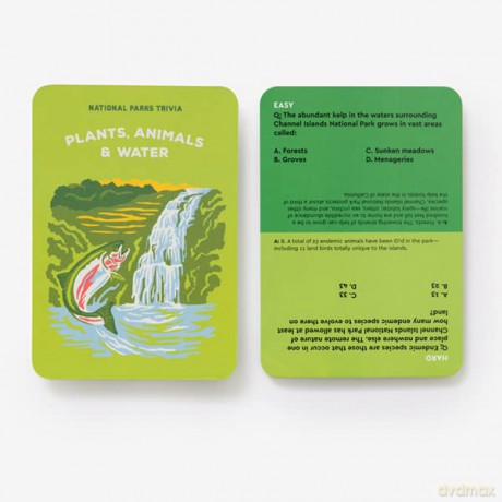 National Parks Trivia: A Card Game: 400 Questions to Test the Knowledge of Every Enthusiast (Ultimate Trivia Card Games): 390 Questions to Test the Knowledge of Every Enthusiast - Emily Hoff [KSIĄŻKA]