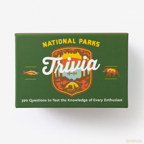 National Parks Trivia: A Card Game: 400 Questions to Test the Knowledge of Every Enthusiast (Ultimate Trivia Card Games): 390 Questions to Test the Knowledge of Every Enthusiast - Emily Hoff [KSIĄŻKA]