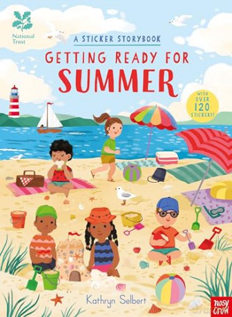 National Trust: Getting Ready for Summer, A Sticker Storybook (National Trust Sticker Storybooks) - Kathryn Selbert [KSIĄŻKA]