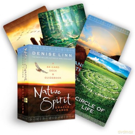 Native Spirit Oracle Cards: A 44-Card Deck and Guidebook - Denise Linn [KSIĄŻKA]