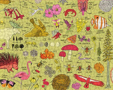 Nature Anatomy: The Puzzle (500 pieces) - Julia Rothman [KSIĄŻKA]