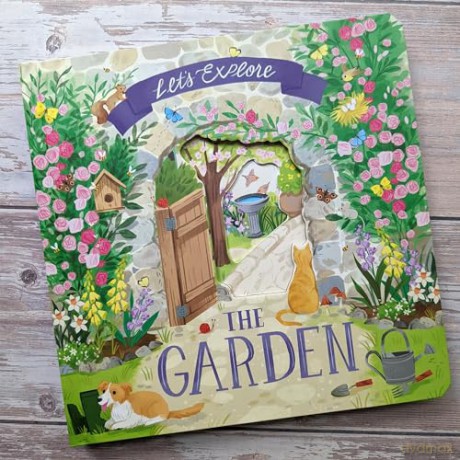 Nature Die-Cut Books - Garden - Kathryn Selbert [KSIĄŻKA]